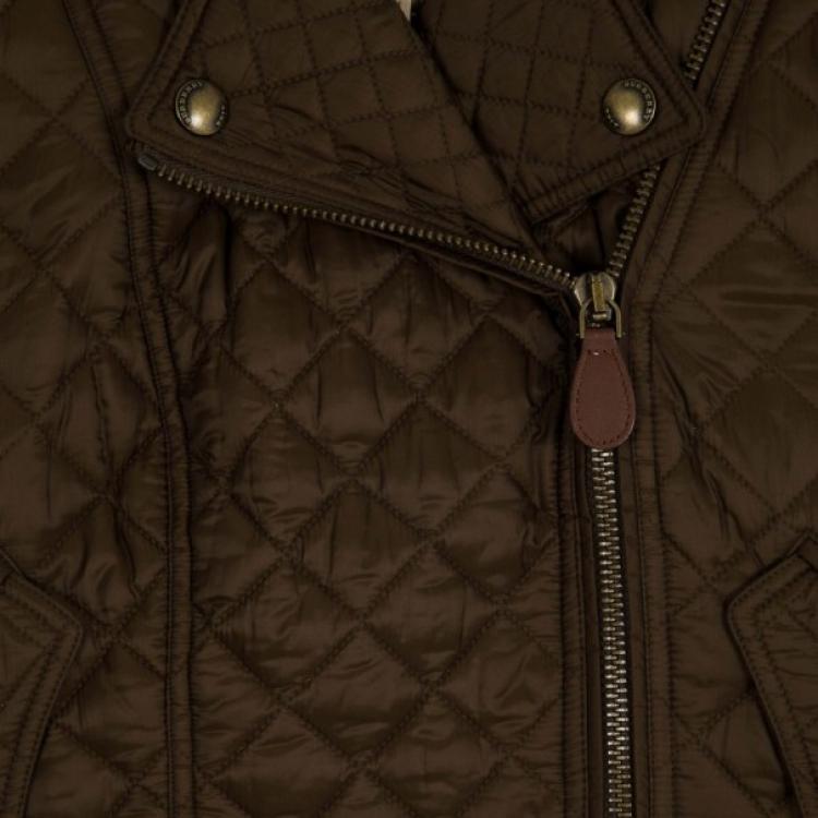 Pre Owned Burberry Brit Oakcliffe Quilted Jacket XL
