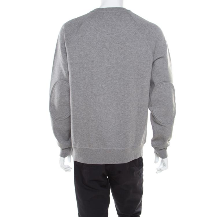 مملوكة مسبقًا Burberry Grey Monster Embellished Beastly Sweatshirt M