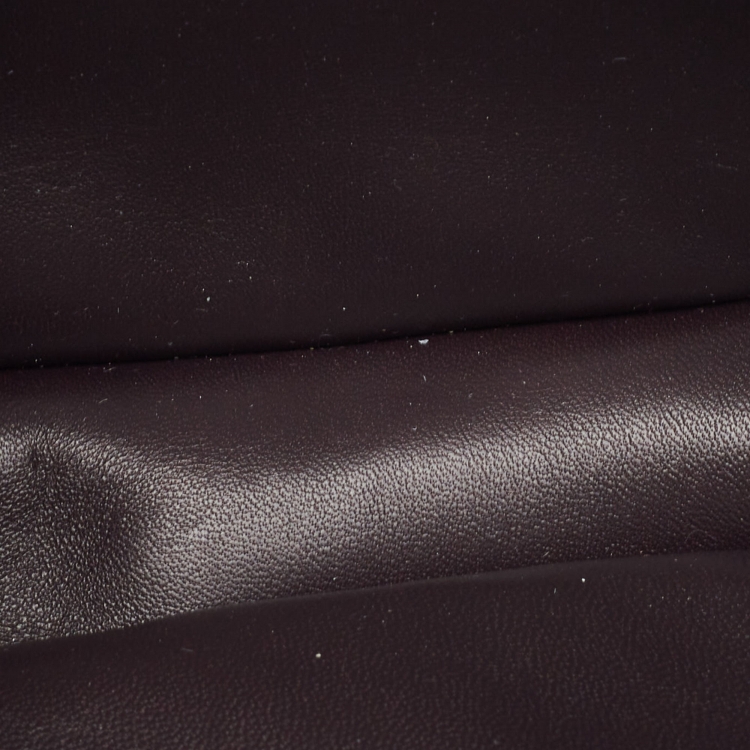 Pre Owned Burberry Ripple IP Check Fabric Mini Shield Sling Bag