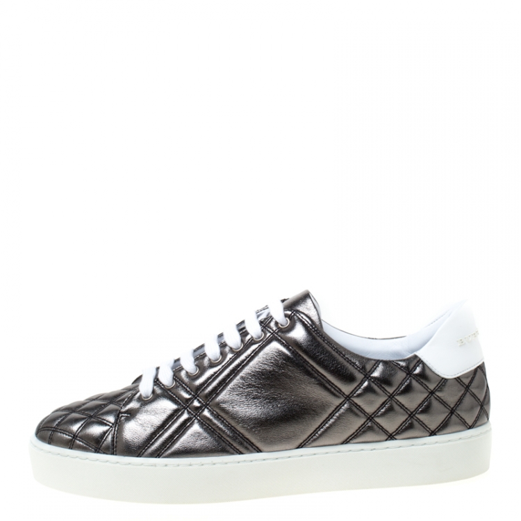 burberry westford quilted sneakers
