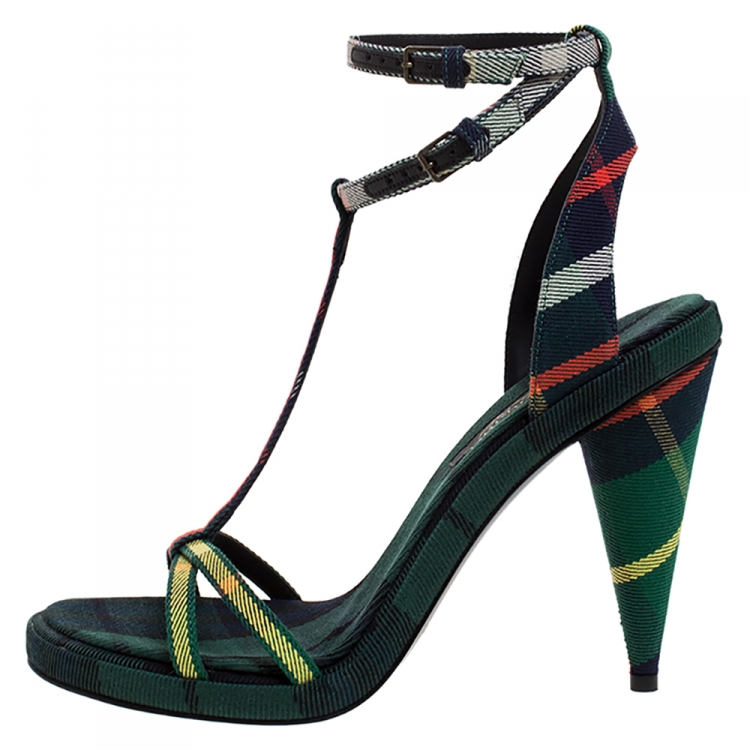 Burberry sandals womens green new arrivals