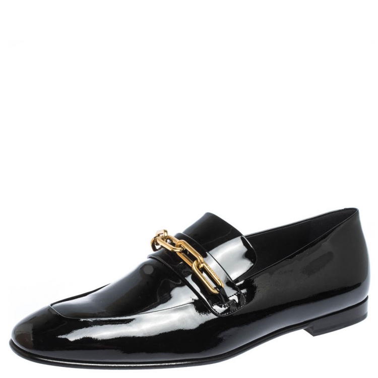 burberry chain loafers