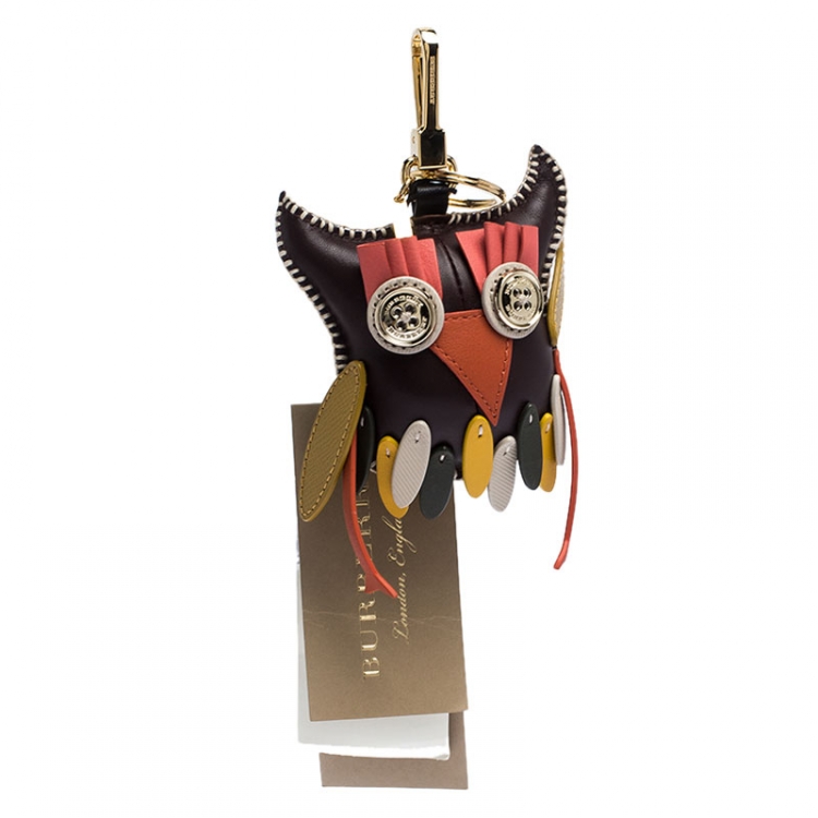 Burberry Mavis Embellished Owl Bag Charm