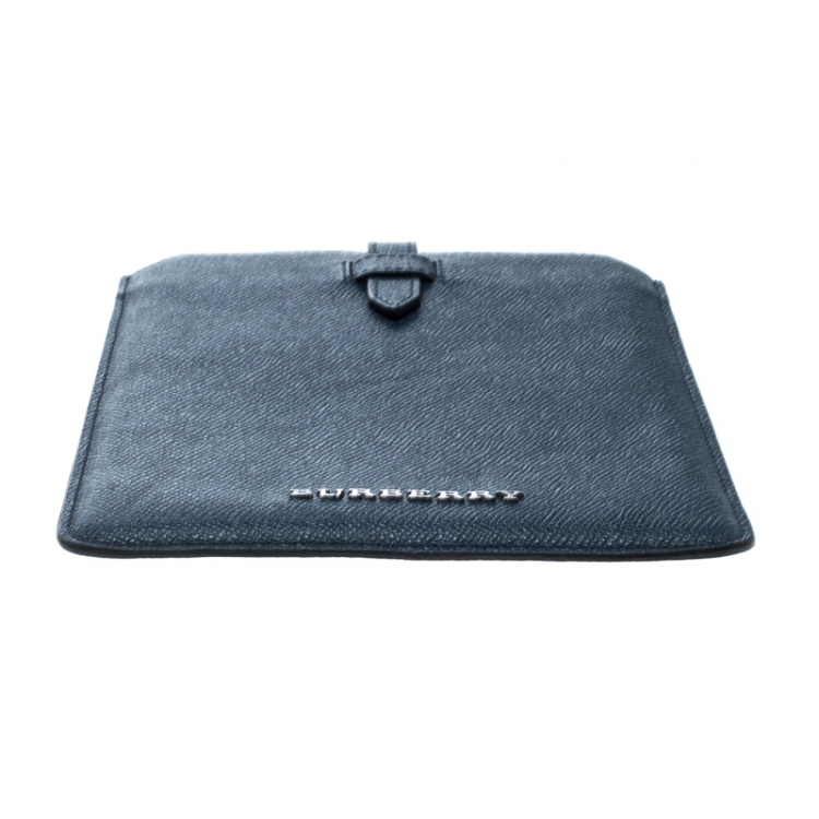 Pre Owned جراب ميني آيباد بربري جلد أزرق