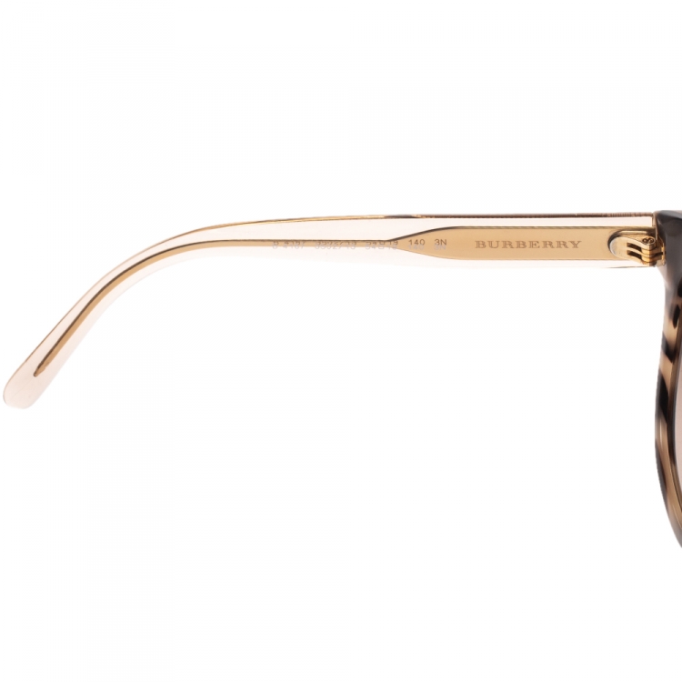 Pre Owned Burberry Havana Brown Gradient B4187 Sunglasses