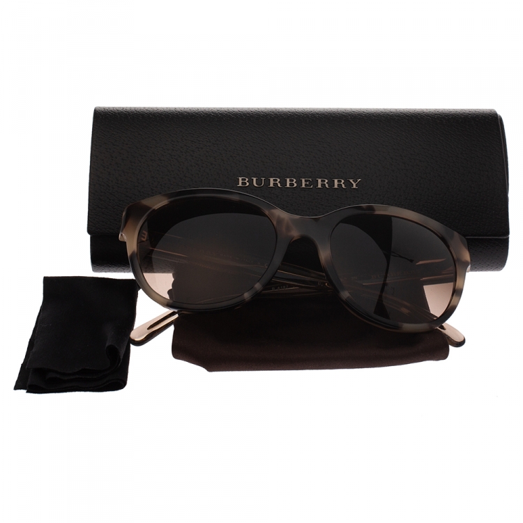 Pre Owned Burberry Havana Brown Gradient B4187 Sunglasses