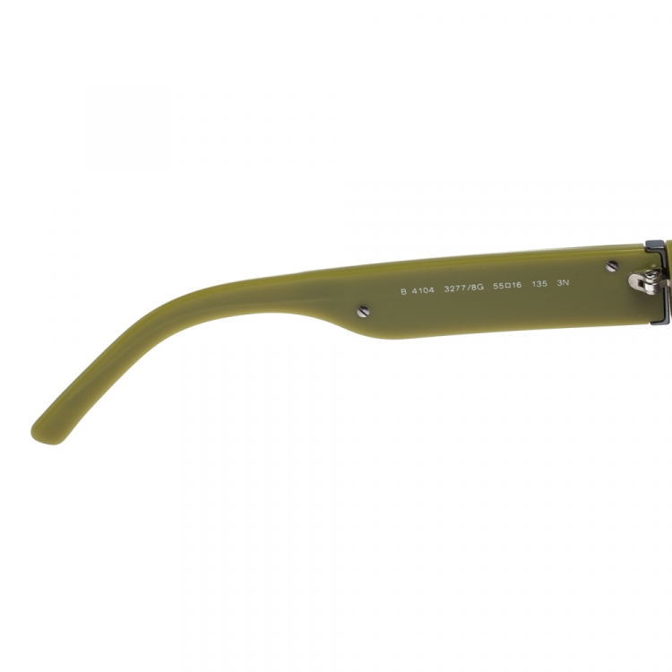 مملوكة مسبقًا Burberry Olive Green Gradient B4104 Sunglasses