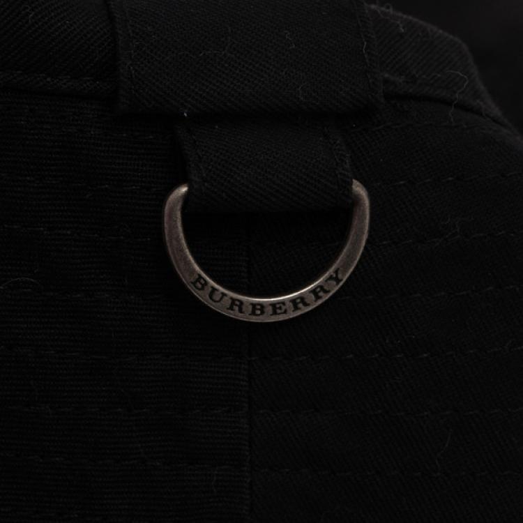 Pre Owned Burberry Reversible Check Bucket Hat