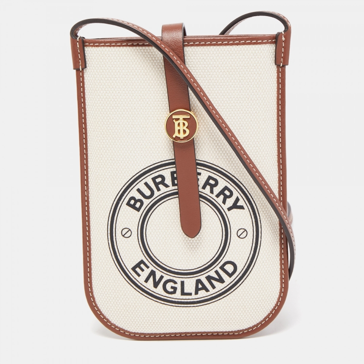 Burberry canvas phone case sale