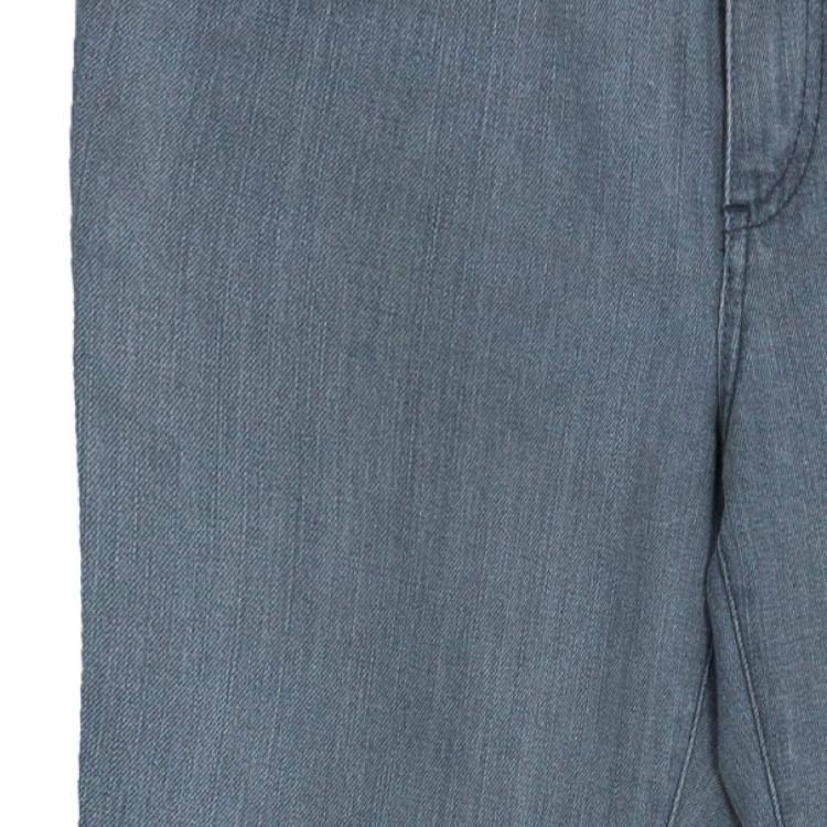 Pre Owned Burberry Skinny Fit Grey Jeans S