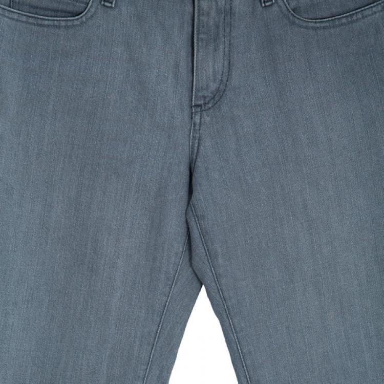 Pre Owned Burberry Skinny Fit Grey Jeans S