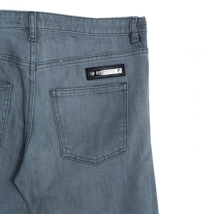 Pre Owned Burberry Skinny Fit Grey Jeans S