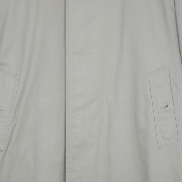 Pre Owned Burberry Taupe Men's Cotton Trench Coat XXXL