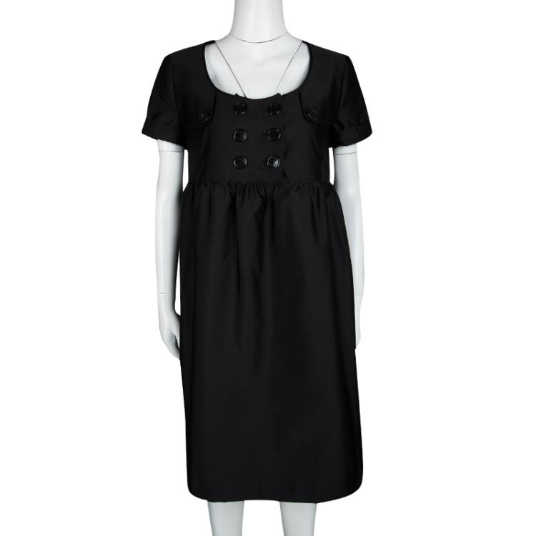 short sleeve trench dress