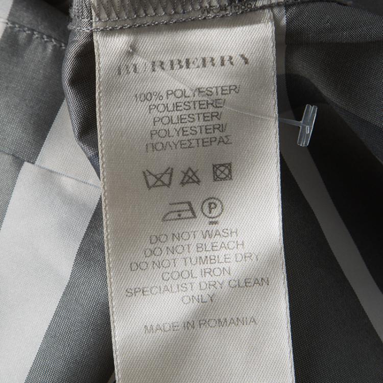 مملوكة مسبقًا Burberry London Checked Long Sleeve Button Front Shirt M