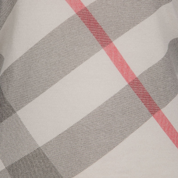 Pre Owned Burberry Brit Beige Nova Check Wool Cashmere Tank Top XS