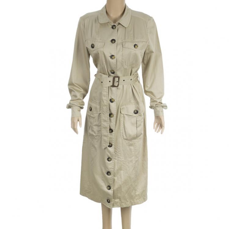 Pre Owned Burberry London Trench Coat M