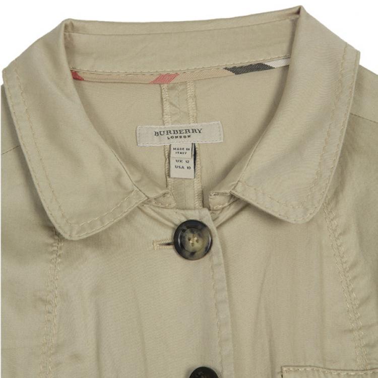 Pre Owned Burberry London Trench Coat M