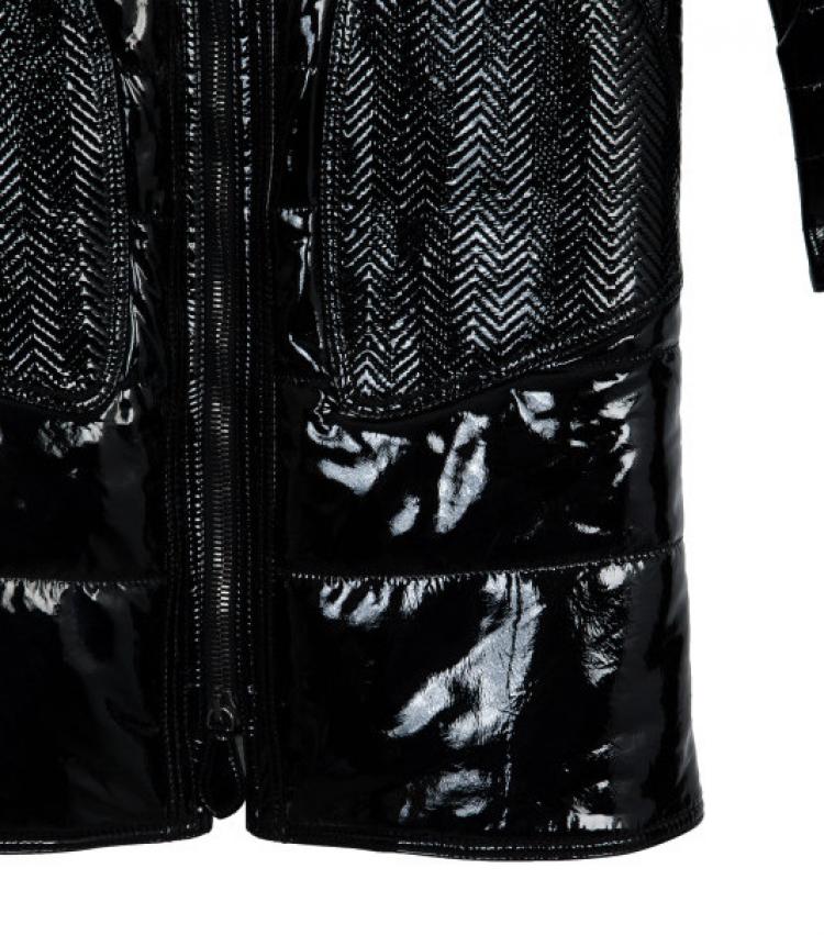 supreme patent leather jacket