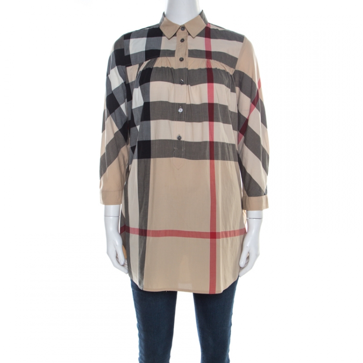 burberry tunic shirt