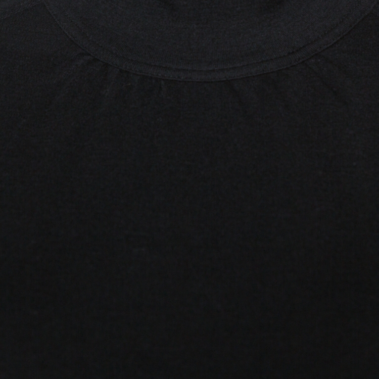 Pre Owned Burberry Black Wool Turtleneck Long Sleeve Dress M