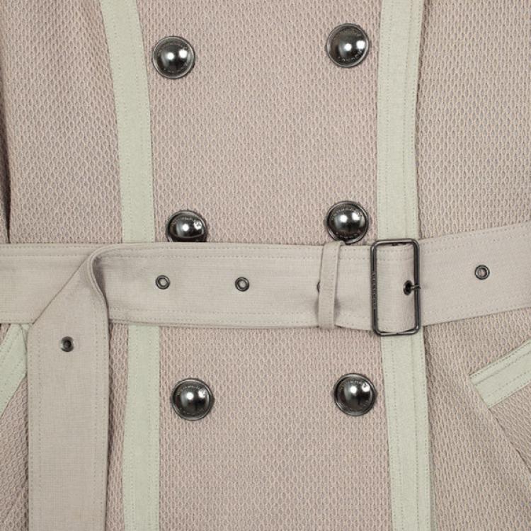 Pre Owned Burberry Porsum Trench Coat M
