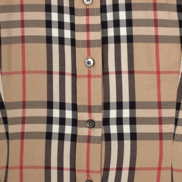 Pre Owned Burberry Brit Shirt XL