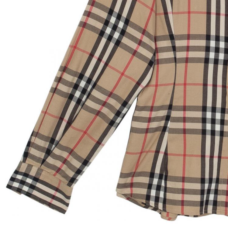 Pre Owned Burberry Brit Shirt XL