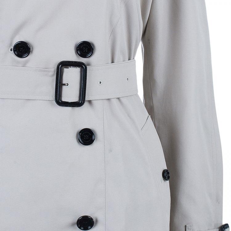 Pre Owned Burberry Beige Heritage Trench Coat M