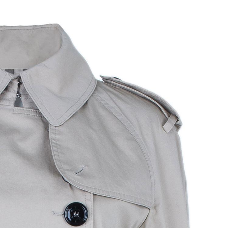 Pre Owned Burberry Beige Long Trench Coat M