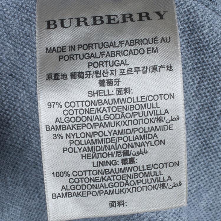 Pre Owned Burberry Sport Men's Two Piece Grey Tracksuit L