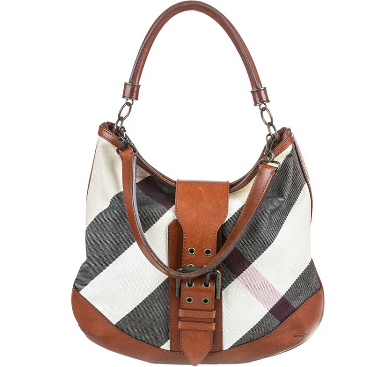 burberry hobo bag canvas