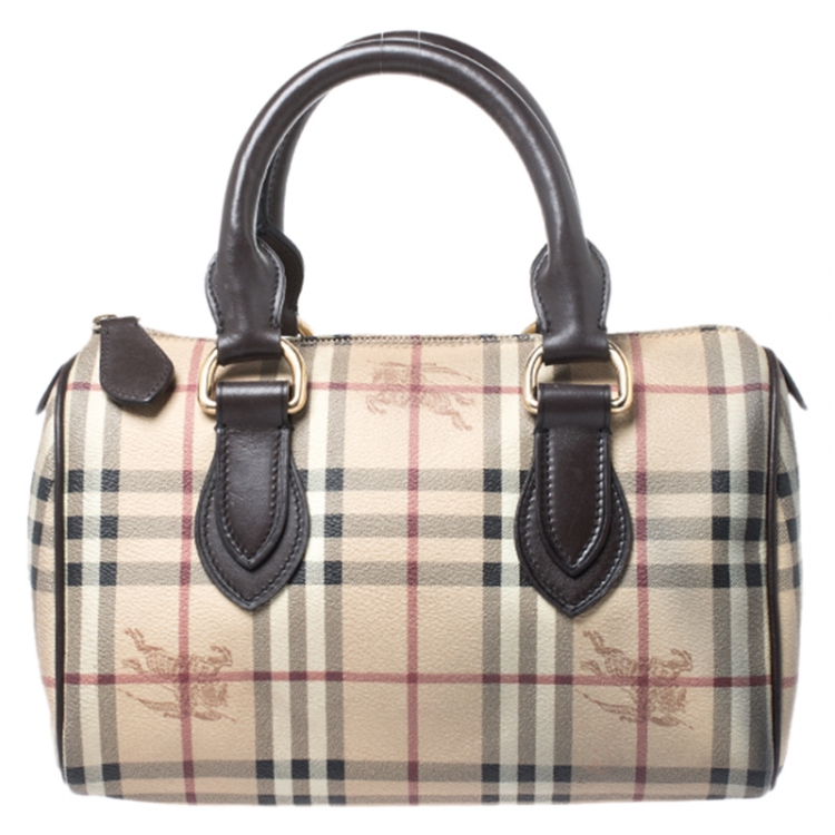 Burberry Haymarket handbag small Chester Bowler