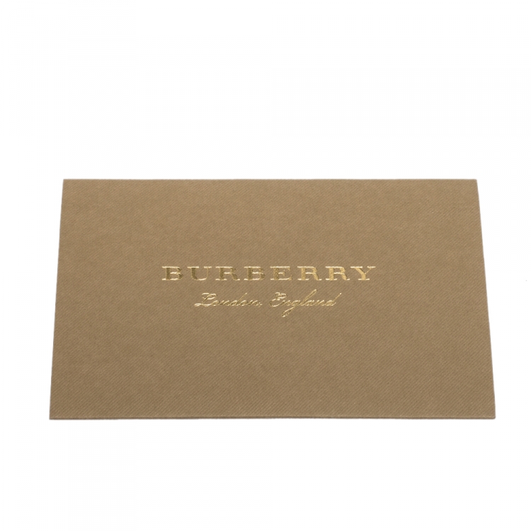 Pre Owned Burberry Beige/Black House Check Canvas and Leather Rucksack Backpack