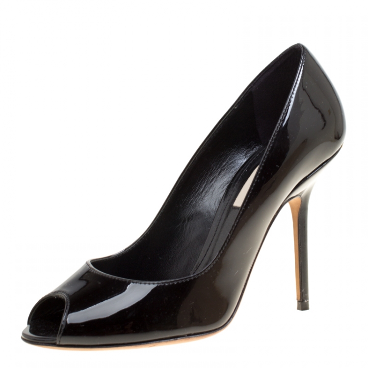 burberry black pumps