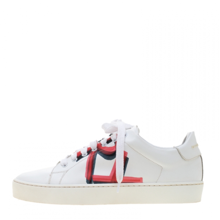 Burberry graffiti sale print sneakers