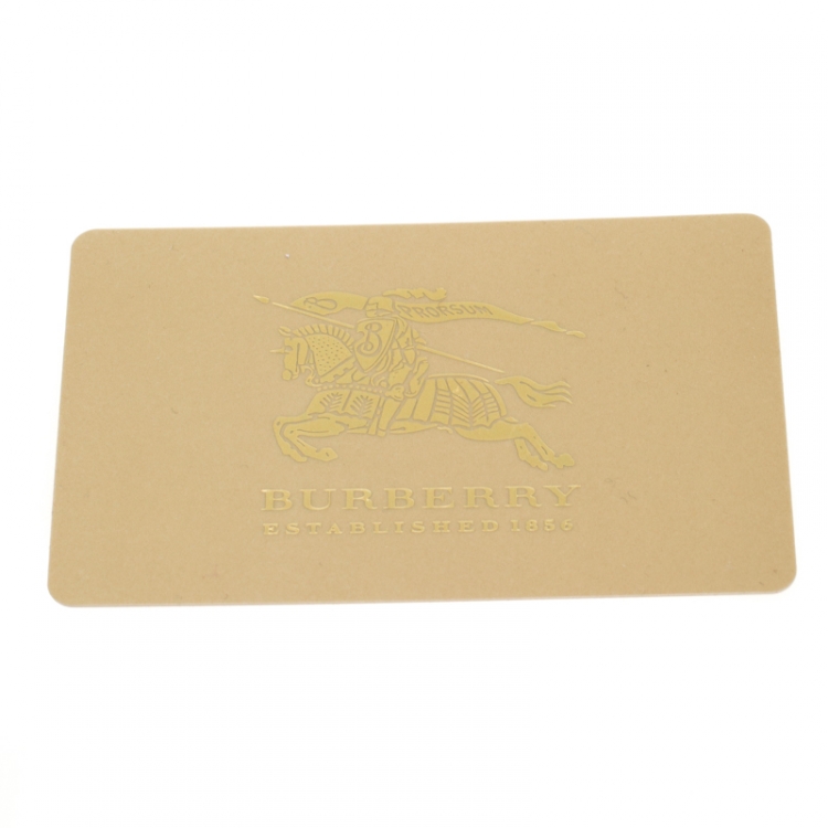 Pre Owned Burberry Black/Beige Nova Check PVC and Patent Leather Backpack