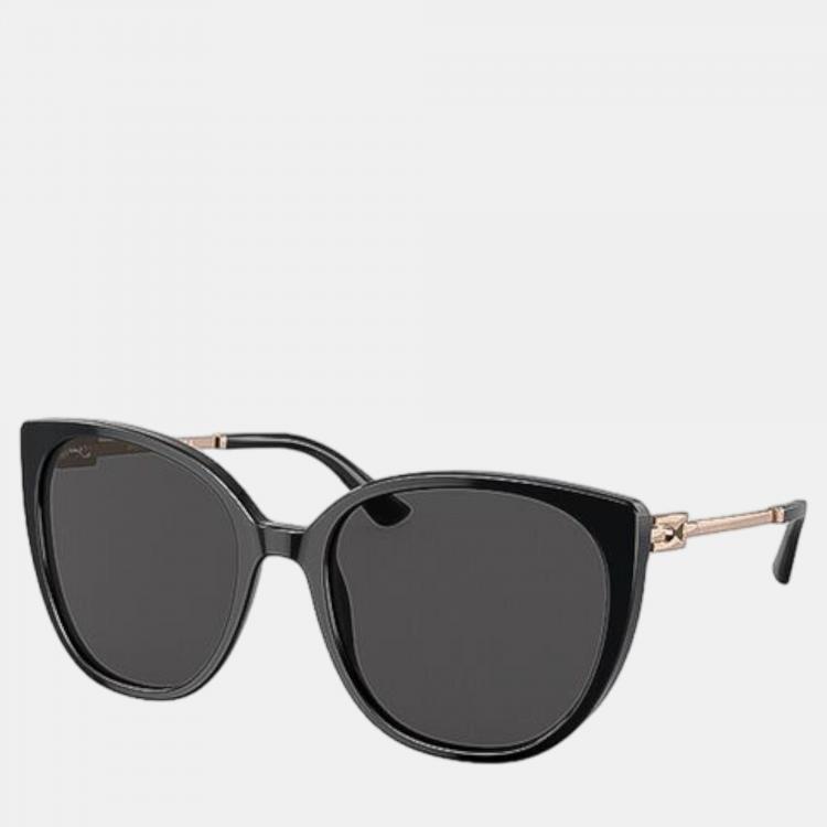 Pre Owned Bvlgari Black Full Rim Sunglasses