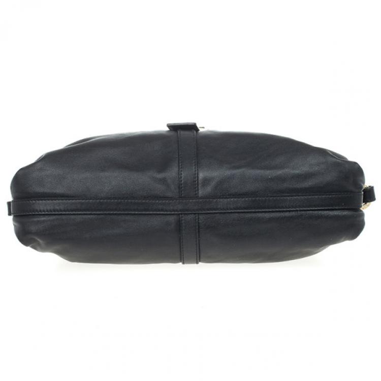 Pre Owned Bvlgari Black Chandra Tote