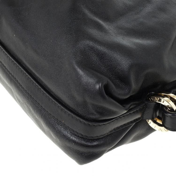 Pre Owned Bvlgari Black Chandra Tote