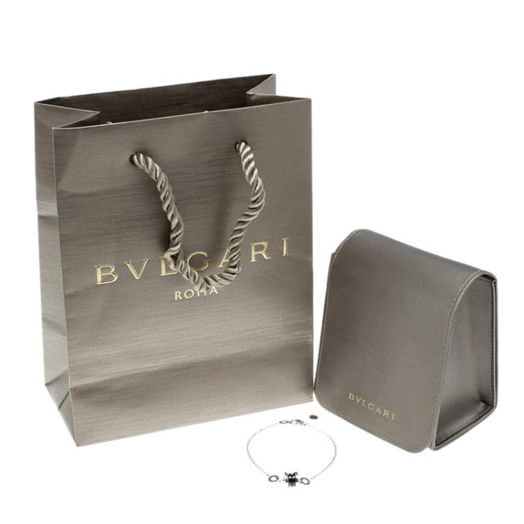 Pre Owned Bvlgari B.Zero1 Save The Children  Silver Bracelet 