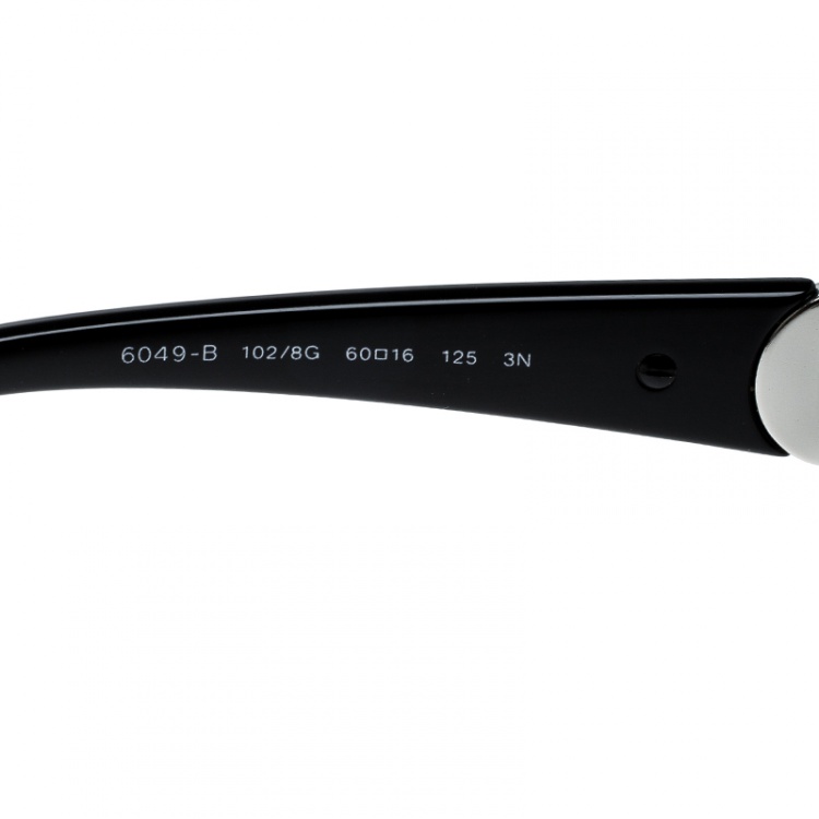 Pre Owned Bvlgari Silver/Purple Gradient 6049B Embellished Square Oversize Sunglasses