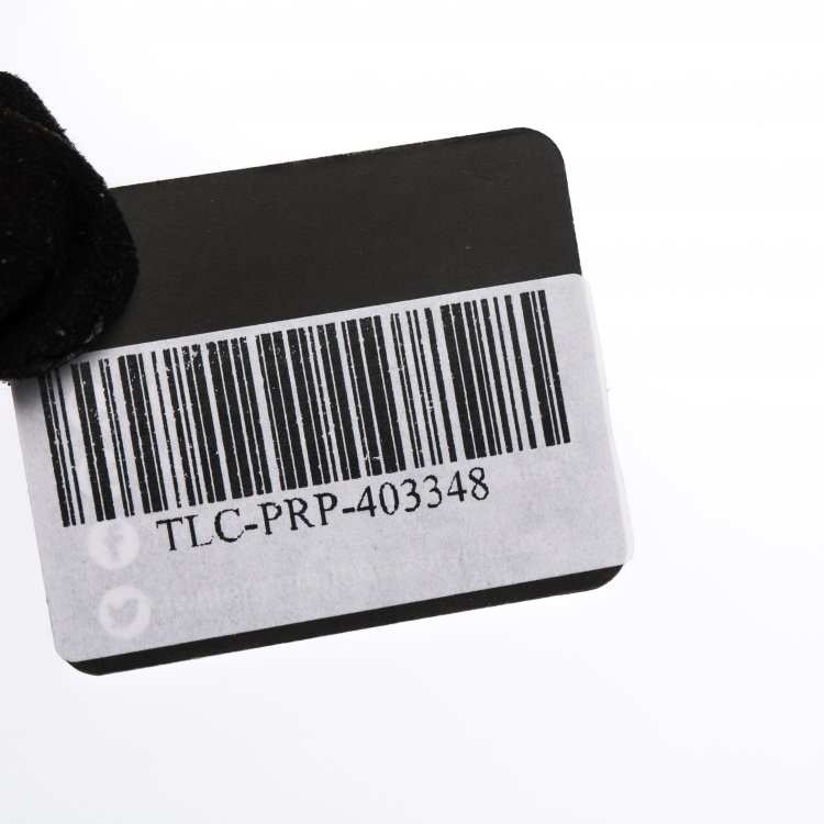 Pre Owned Bvlgari Fortuna Interlocking Circles Silver Red Cord Adjustable Bracelet