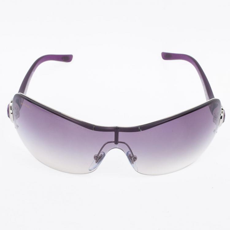 purple shield sunglasses