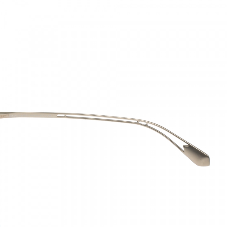 Pre Owned Bvlgari Pale Gold/ Bicolor Gradient 6099 Serpenti Poisoncandy Sunglasses