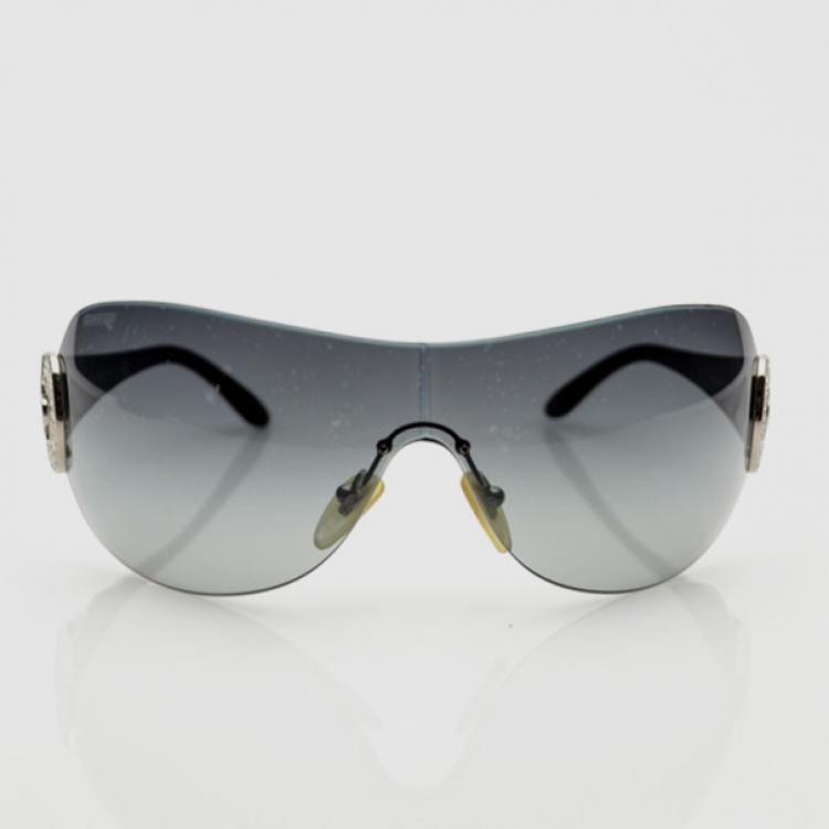 Bvlgari swarovski store crystal shield sunglasses