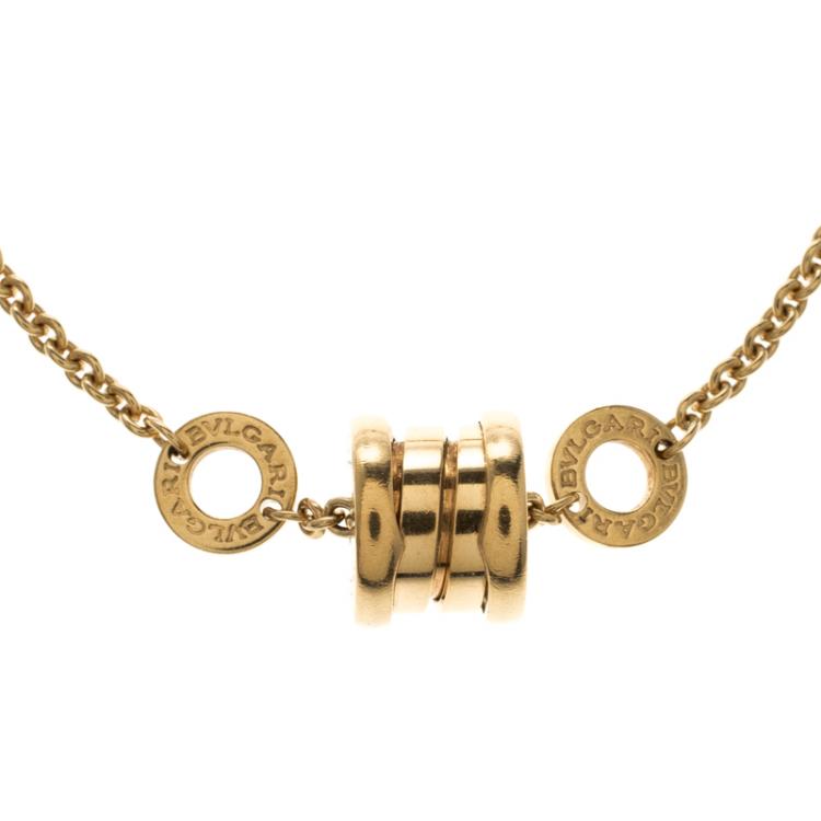 Pre Owned Bvlgari B.Zero1 Soft 18k Yellow Gold Bracelet