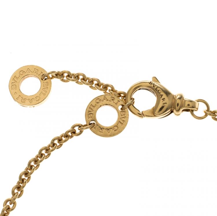 Pre Owned Bvlgari B.Zero1 Soft 18k Yellow Gold Bracelet
