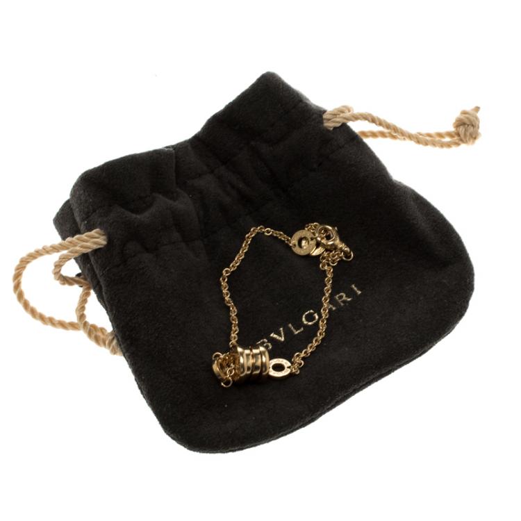 Pre Owned Bvlgari B.Zero1 Soft 18k Yellow Gold Bracelet