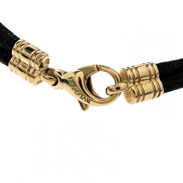 Pre Owned Bvlgari Astrale 18k Yellow Gold Cord Bracelet